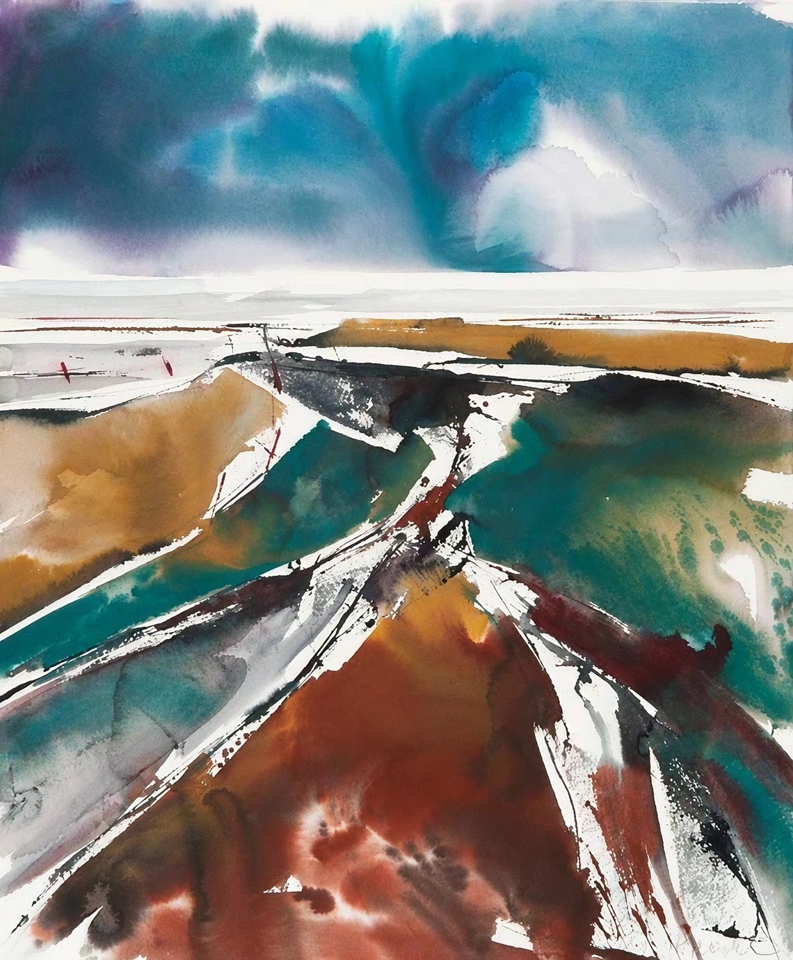 Aquarel van Johan Meeske, 2016 – 2017.
