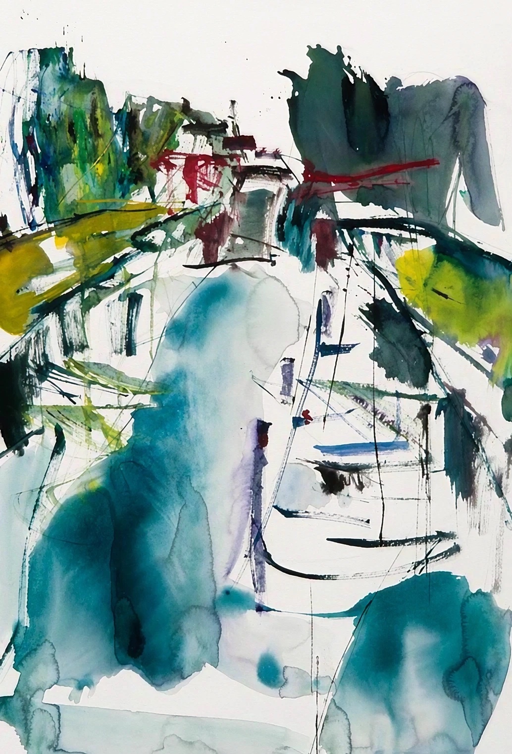 Aquarel van Johan Meeske, 2016 – 2017.