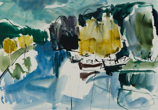 Aquarel van Johan Meeske, 2016 – 2017.