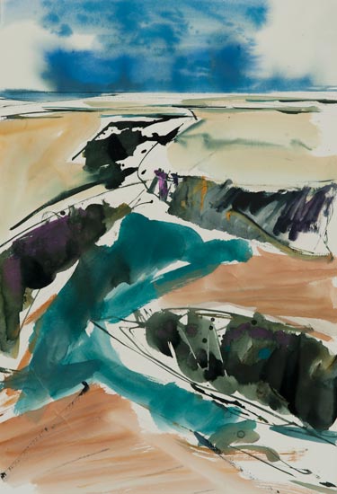 Aquarel van Johan Meeske, 2016 – 2017.