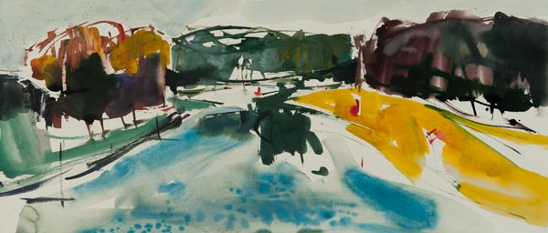 Aquarel van Johan Meeske, 2016 – 2017.