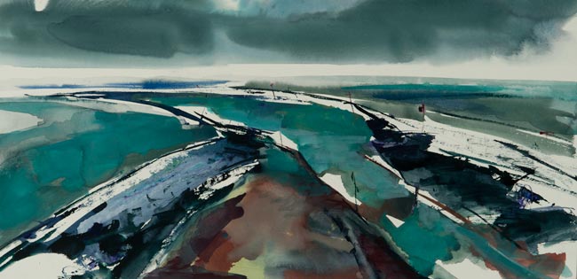 Aquarel van Johan Meeske, 2016 – 2017.