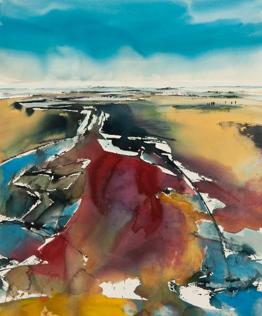 Aquarel van Johan Meeske, 2018 – 2019.