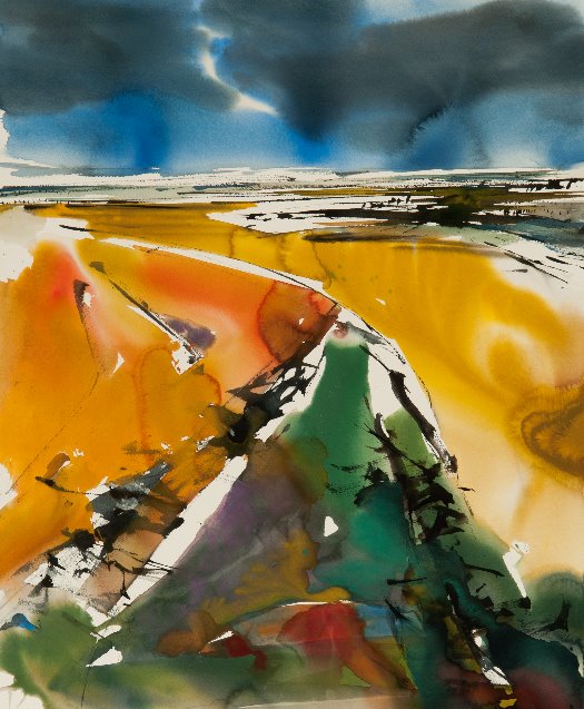Aquarel van Johan Meeske, 2018 – 2019.