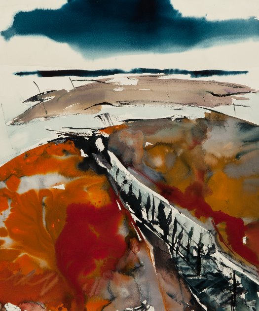 Aquarel van Johan Meeske, 2018 – 2019.
