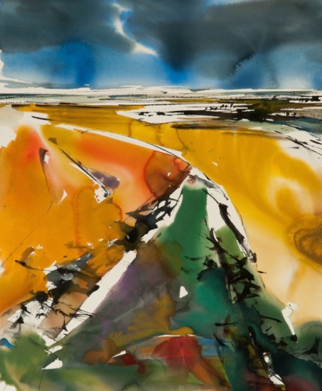 Aquarel van Johan Meeske, 2025 – 2026.